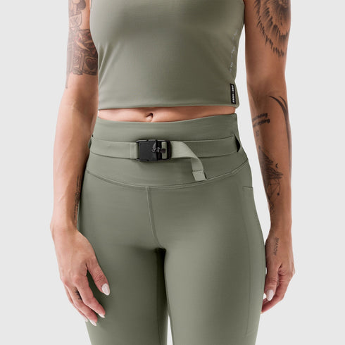 W030. LYCRA® 3-in-1 Legging - Sage
