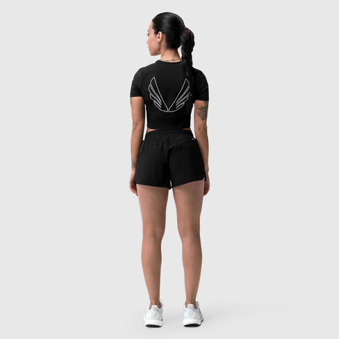 W037. Tetra-Lite® Linerless Short - Black "Bracket"