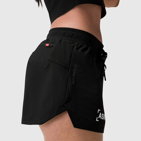 W037. Tetra-Lite® Linerless Short - Black "Bracket"