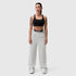 W034. Sorona® Terry Straight Leg Sweats - Heather Grey
