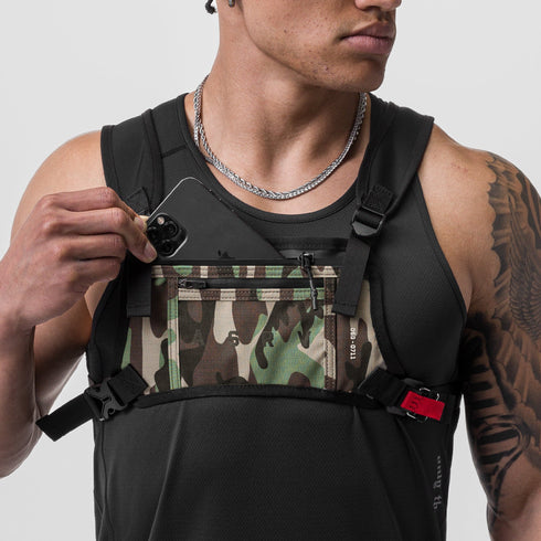 0711. Cordura® Lightweight Chest Pack - Woodland Camo