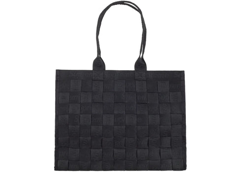 Supreme Woven Tote Black