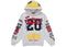 Supreme Warriors Applique Zip Up Hooded Sweatshirt Ash Grey