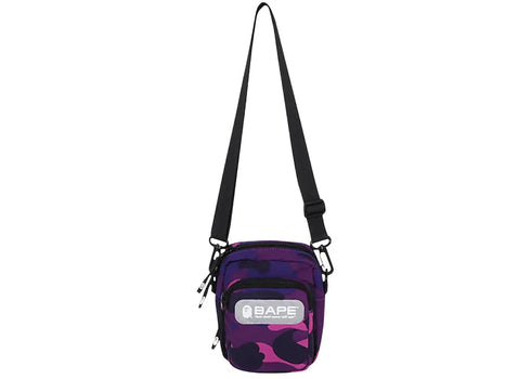 BAPE Color Camo Mini Shoulder Bag Purple