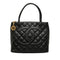 Medallion Tote Quilted Caviar