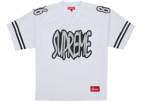 Supreme Reflective Football Jersey White