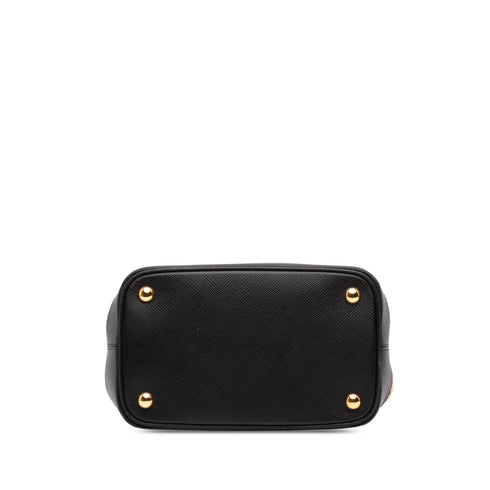 Panier Bucket Bag Straw and Leather Medium