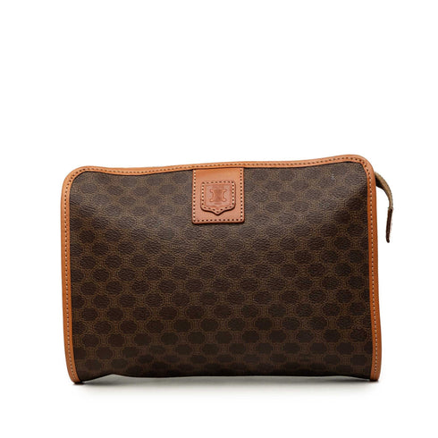 Vintage Duffle Bag Macadam Coated Canvas Medium
