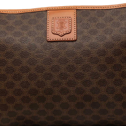 Vintage Duffle Bag Macadam Coated Canvas Medium
