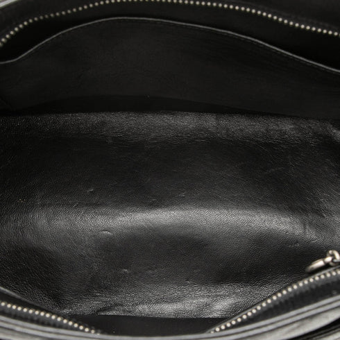 Medallion Tote Quilted Caviar