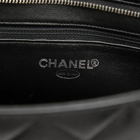 Medallion Tote Quilted Caviar