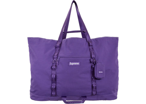 Supreme X-Large Tote Bag + Utility Pouch Purple