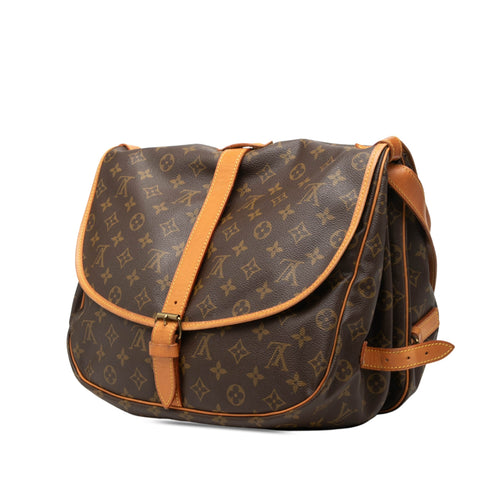 Saumur Handbag Monogram Canvas 35