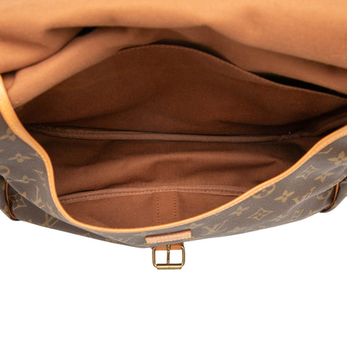 Saumur Handbag Monogram Canvas 35