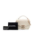 Thread Around Flap Bag Quilted Caviar Small