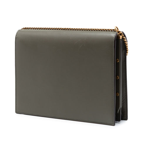Cassandra Chain Shoulder Bag Leather Small
