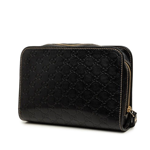 Wristlet Clutch Guccissima Leather
