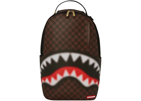 Sprayground Sharks In Paris Blur Effect Backpack Multicolor