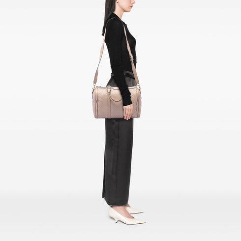 Joy Boston Bag Microguccissima Leather Medium