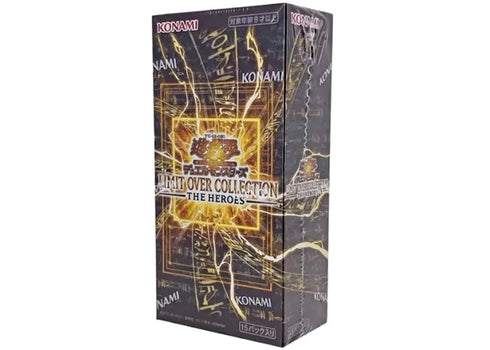 2026 Yu-Gi-Oh YuGiOh The Heroes Limit Over Collection Booster Box (Japanese)