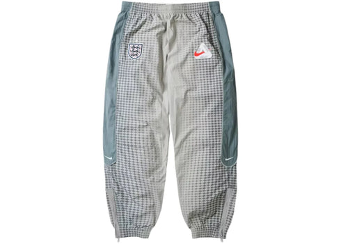 Palace x Nike England Solo Swoosh Track Pants Pewter Grey/Cool Grey/Bright Crimson