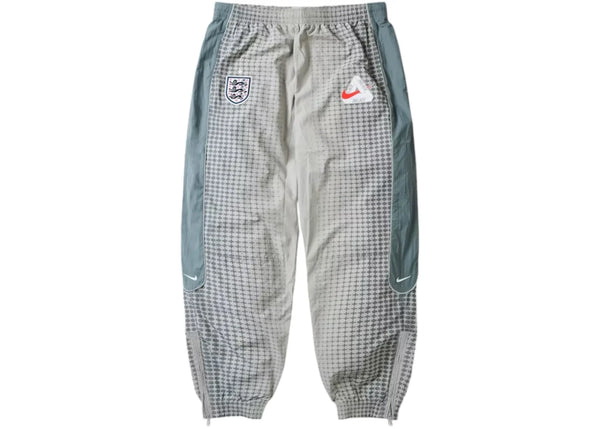Palace x Nike England Solo Swoosh Track Pants Pewter Grey/Cool Grey/Bright Crimson