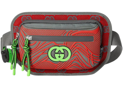 Gucci Interlock GG Monogram Belt Bag Red