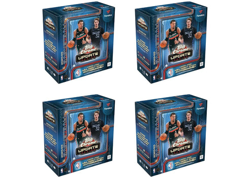 2025-26 Topps Chrome Updates Basketball Mega Box (Fanatics Exclusive) 4x Lot