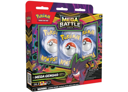2025 Pokémon Mega Evolution Mega Gengar ex Metal Battle Deck