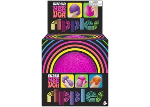 NeeDoh Super Ripples Fidget Ball Pink