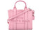 Marc Jacobs The Crossbody Mini Tote Leather Ribbon Pink