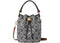 Tory Burch T Monogram Mini Bucket Bag Navy