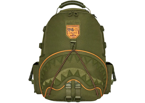 Sprayground Special Ops Shark Squad Backpack Green