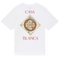 T-shirt Casablanca Plafond Orne de Musique White