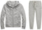 Polo Ralph Lauren Double-Knit Full-Zip Hoodie and Double-Knit Jogger Pant Set Light Sport Heather