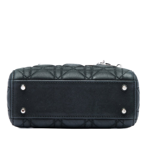 Lady Dior Chain Bag Cannage Quilt Lambskin Mini