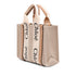Woody Convertible Tote Canvas with Leather Small