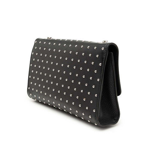 Miss Bamboo Shoulder Bag Studded Leather Medium