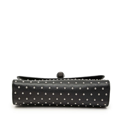 Miss Bamboo Shoulder Bag Studded Leather Medium