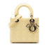 Lady Dior Bag Cannage Quilt Patent Small