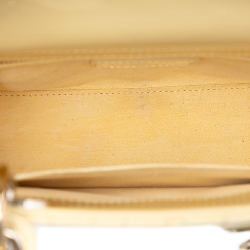 Lady Dior Bag Cannage Quilt Patent Small