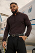 8048 - Monaco Wool Quarter-Zip Sweaters