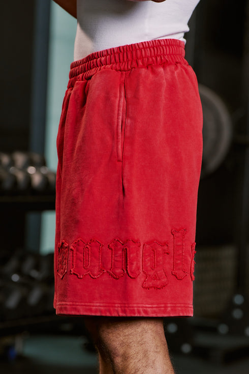 1027 - Patchwork Shorts