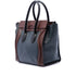 Tricolor Luggage Bag Leather Micro