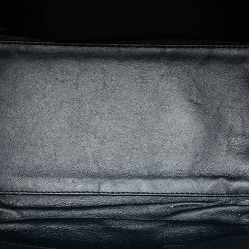 Tricolor Luggage Bag Leather Micro