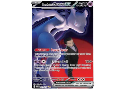 Team Rocket's Mewtwo ex 2026 Pokémon Ascended Heroes Special Illustration Rare 281/217 (Ungraded)