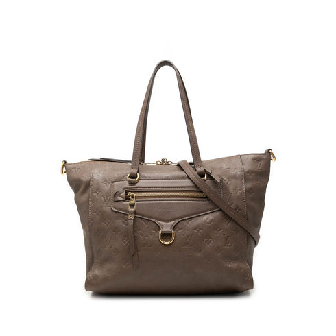 Lumineuse Handbag Monogram Empreinte Leather PM