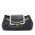 East West Mademoiselle Accordion Flap Bag Quilted Lambskin Medium