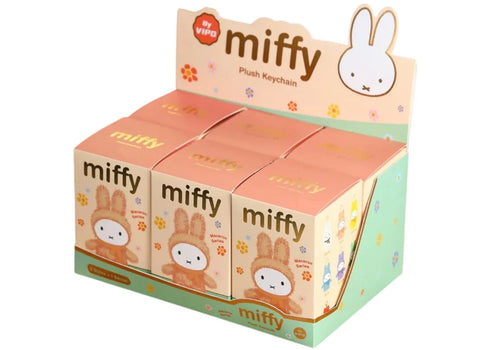 Vipo Miffy Macaron Series Plush Keychain Sealed Case (6 Blind Box)