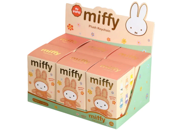 Vipo Miffy Macaron Series Plush Keychain Sealed Case (6 Blind Box)